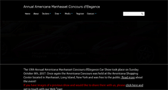 Desktop Screenshot of americana-concours.com