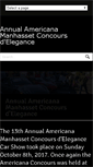 Mobile Screenshot of americana-concours.com
